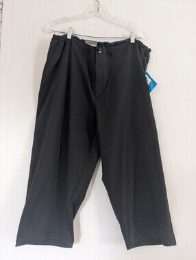 Columbia Capris Women's 24W 3XL Black Lightweight Summer Athleisure NWT